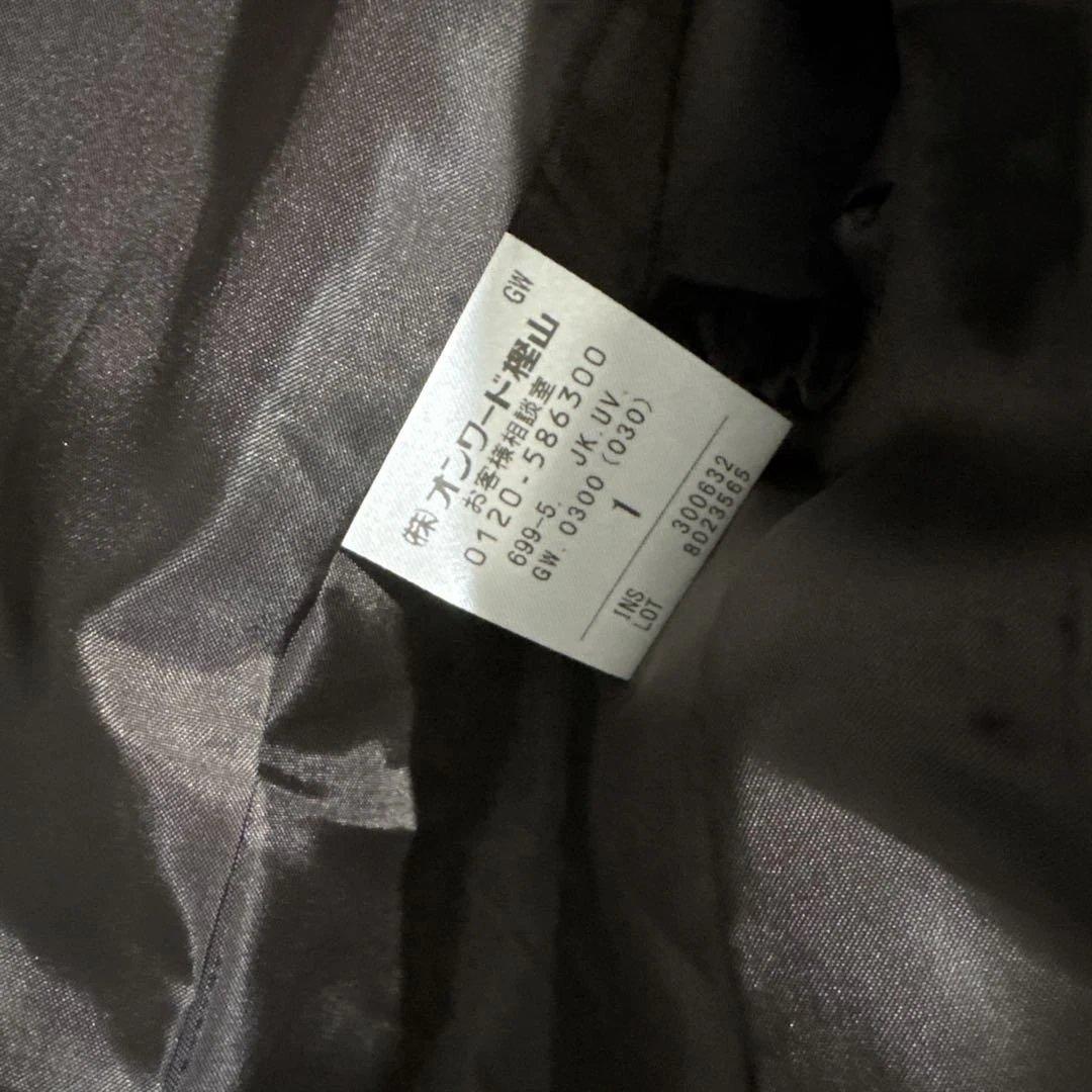 25AW uncrave ウォッシャブルウールライクツイル ダブルジャケット