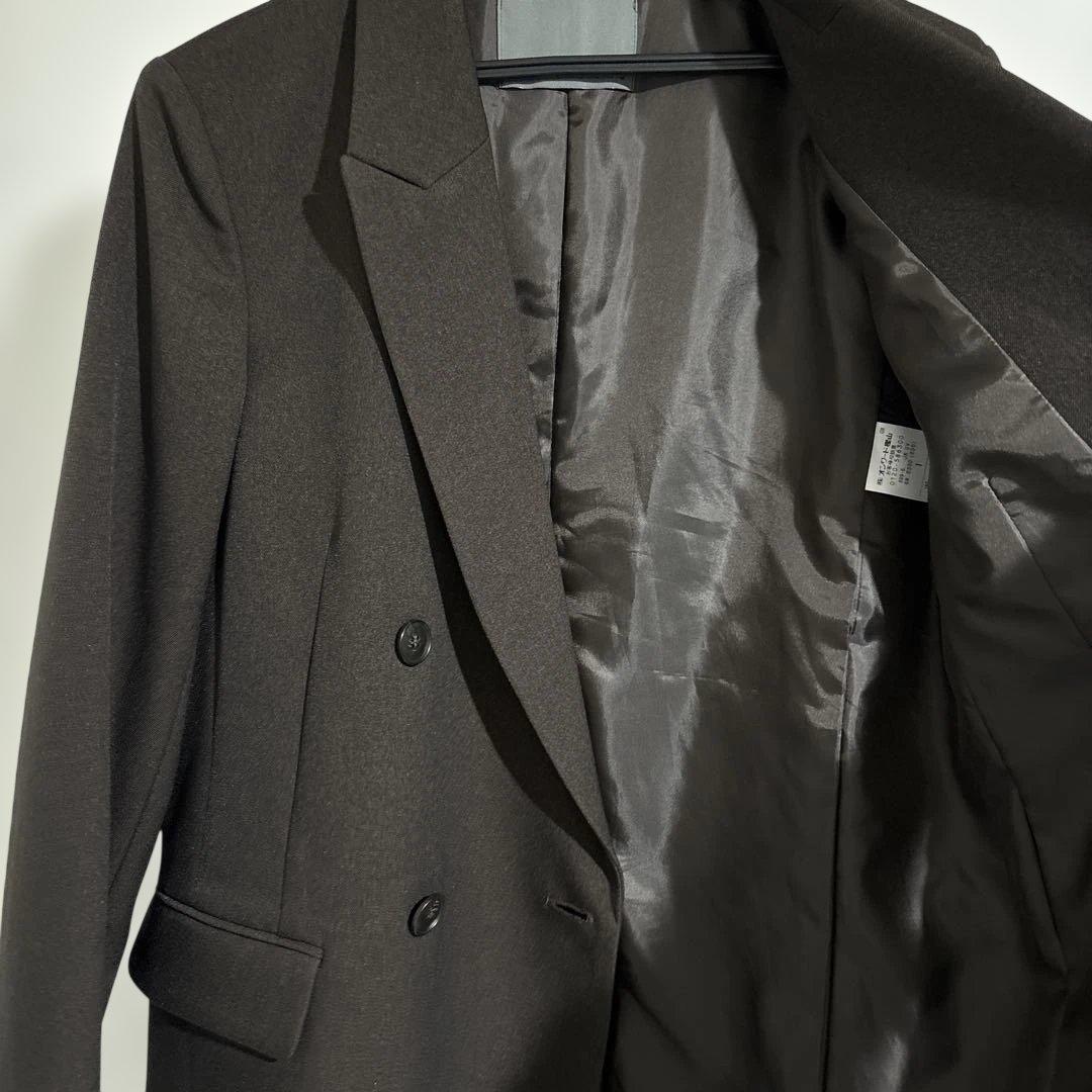 25AW uncrave ウォッシャブルウールライクツイル ダブルジャケット