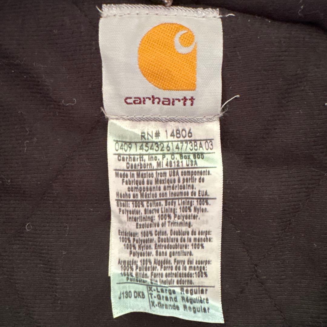 carhartt アクティブジャケット　ダークブラウン