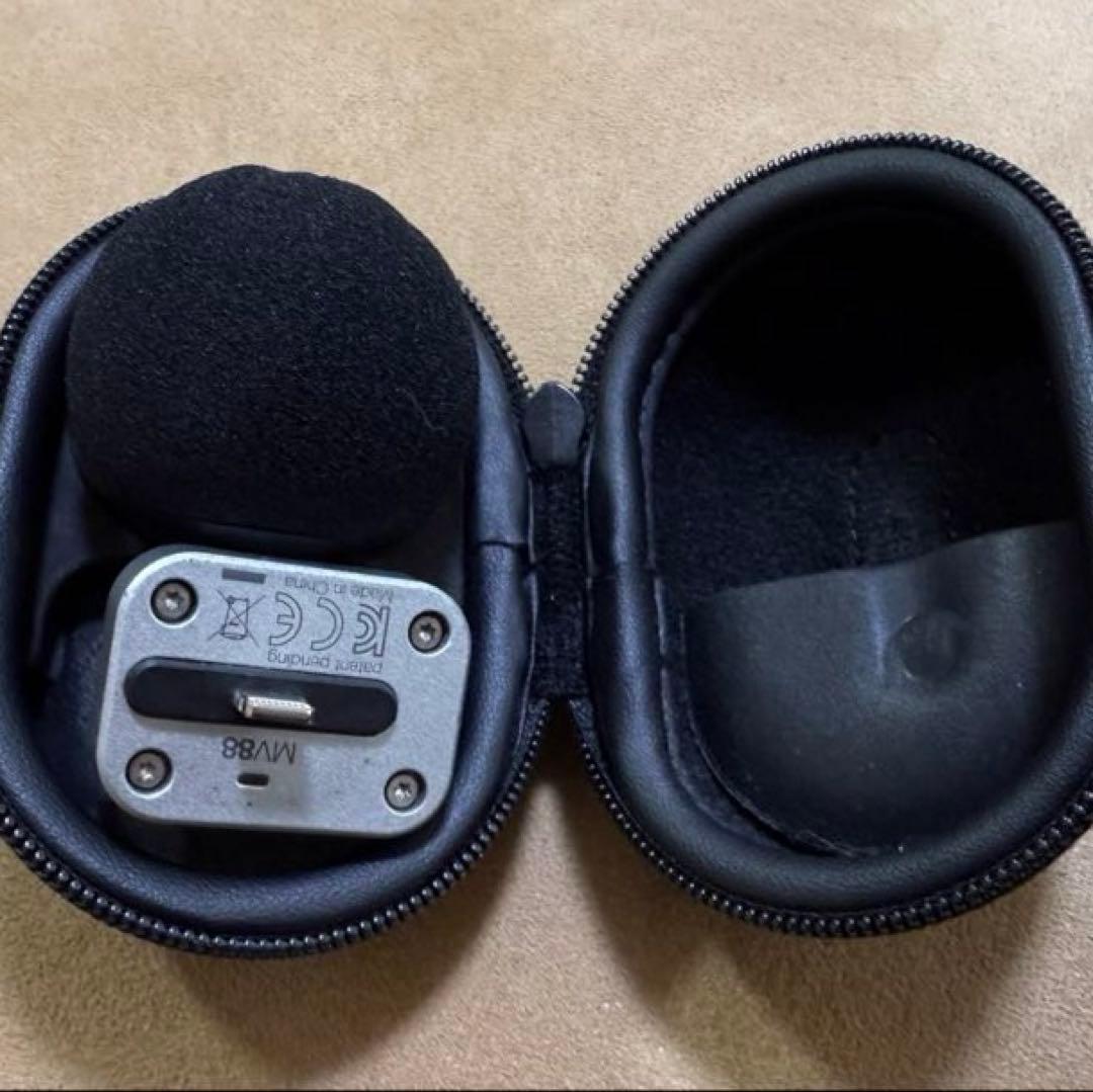 Shure MV88 iPhone用コンデンサーマイク ケース付き