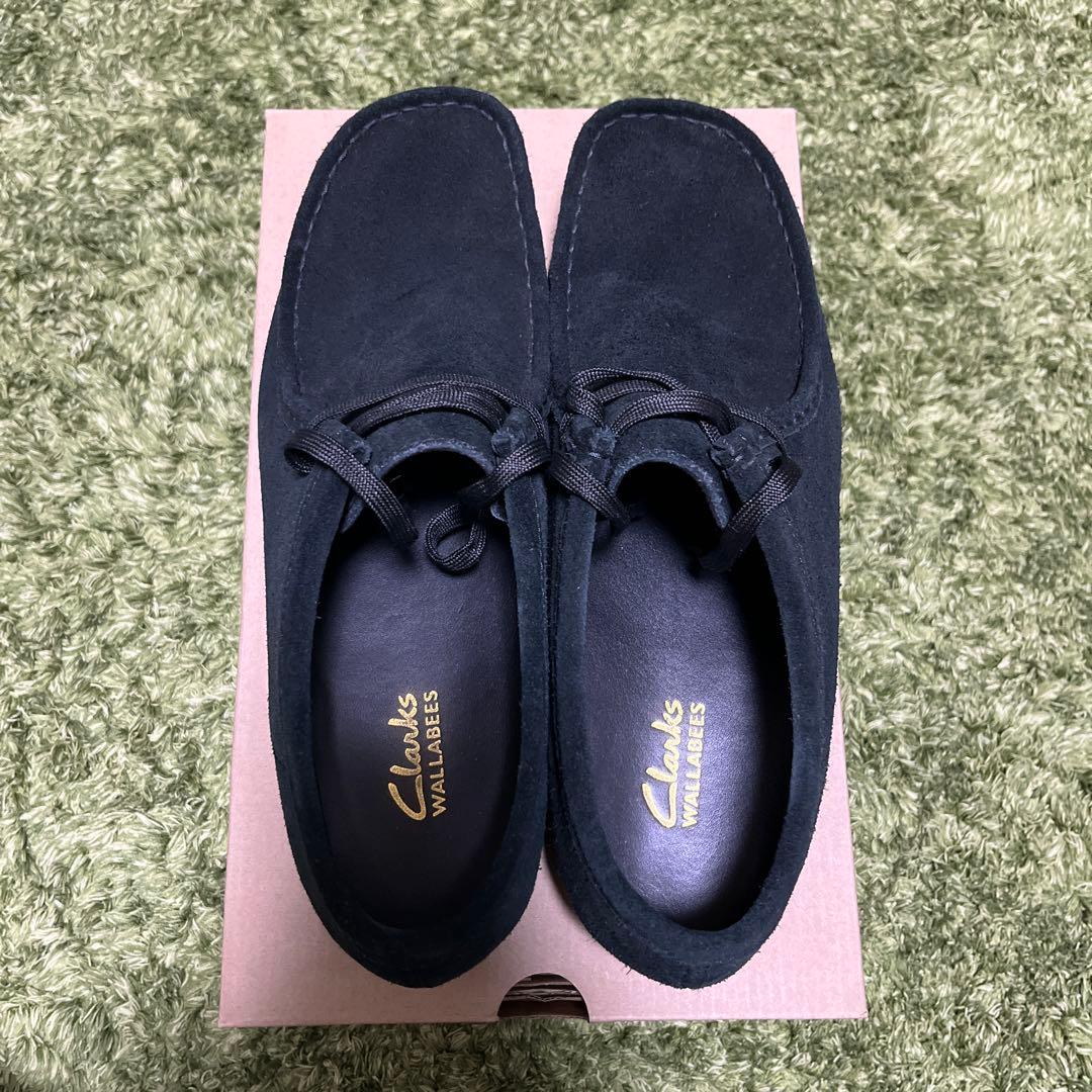 Clarks wallabee 2 WP ワラビー　ブラックスエード　28cm
