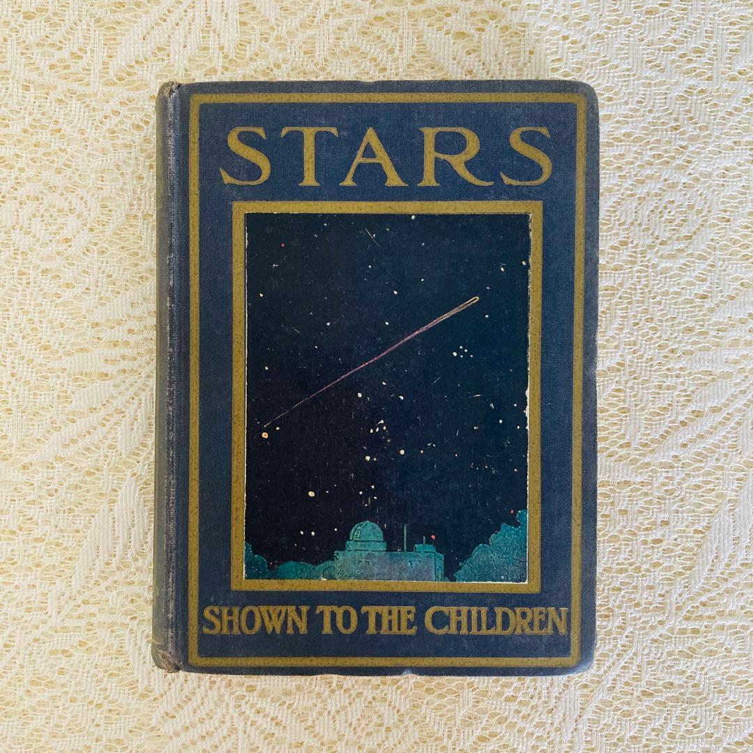 洋書　古書　アンティーク　Stars　イギリスの星図鑑　天文学　惑星　星座