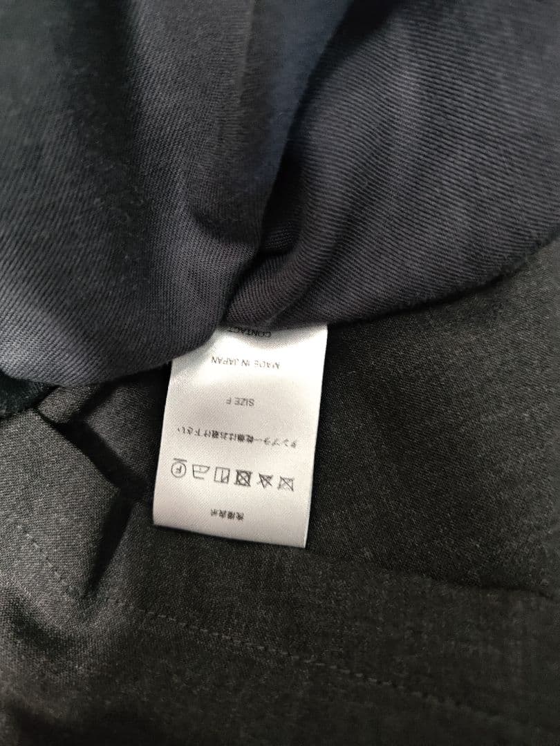 Sillage ジャケット　エッセンシャル　チャコールグレー