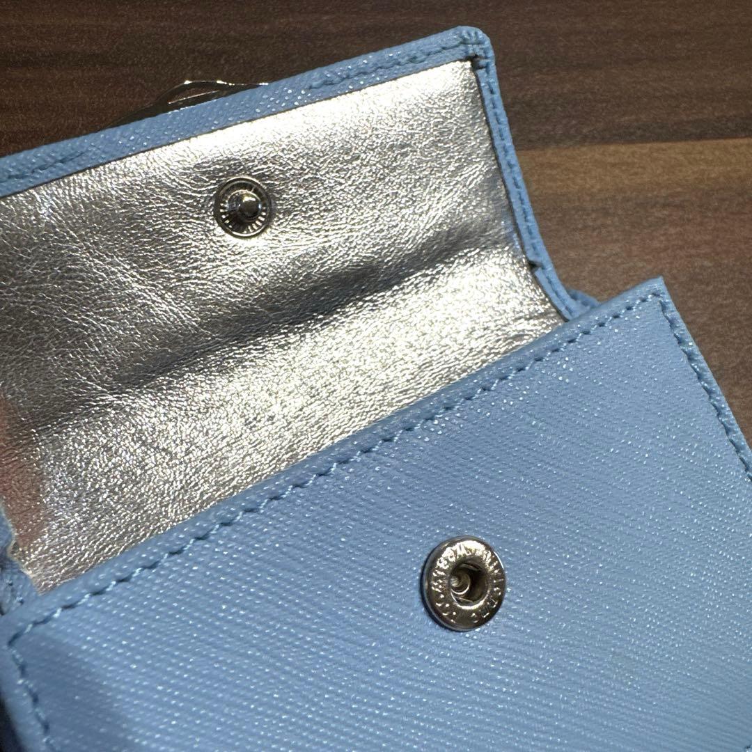 vivienne westwood 三つ折り財布 ミニ財布 オーブ レザー