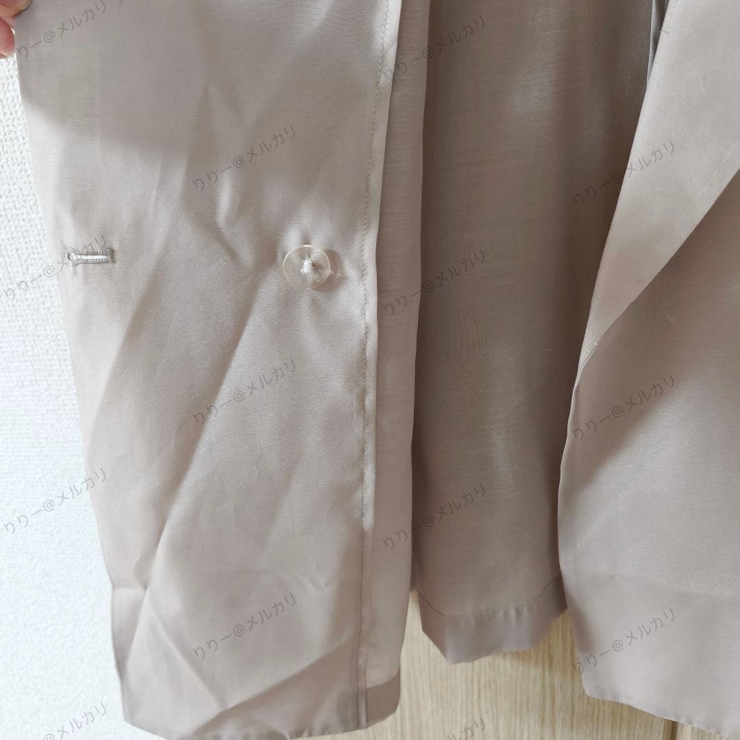 25SS・サイズ38　La TOTALITE　ウォッシャブルシアージャケット