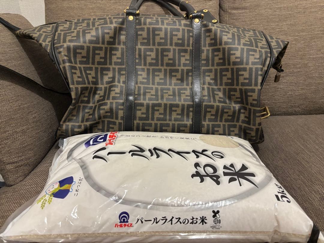 Fendi FFロゴ ボストンバッグ