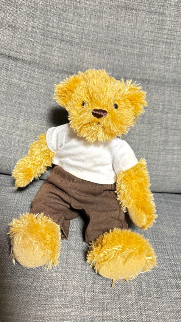 ups テディベア クマ　ぬいぐるみ　着せ替え　美品　非売品　レア