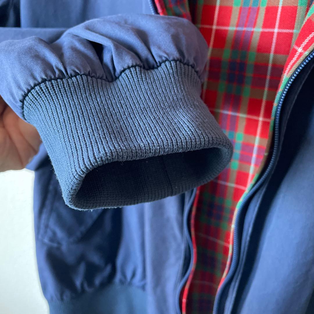 80s 英国製 BARACUTA G9 ハリントンジャケット ネイビー 40
