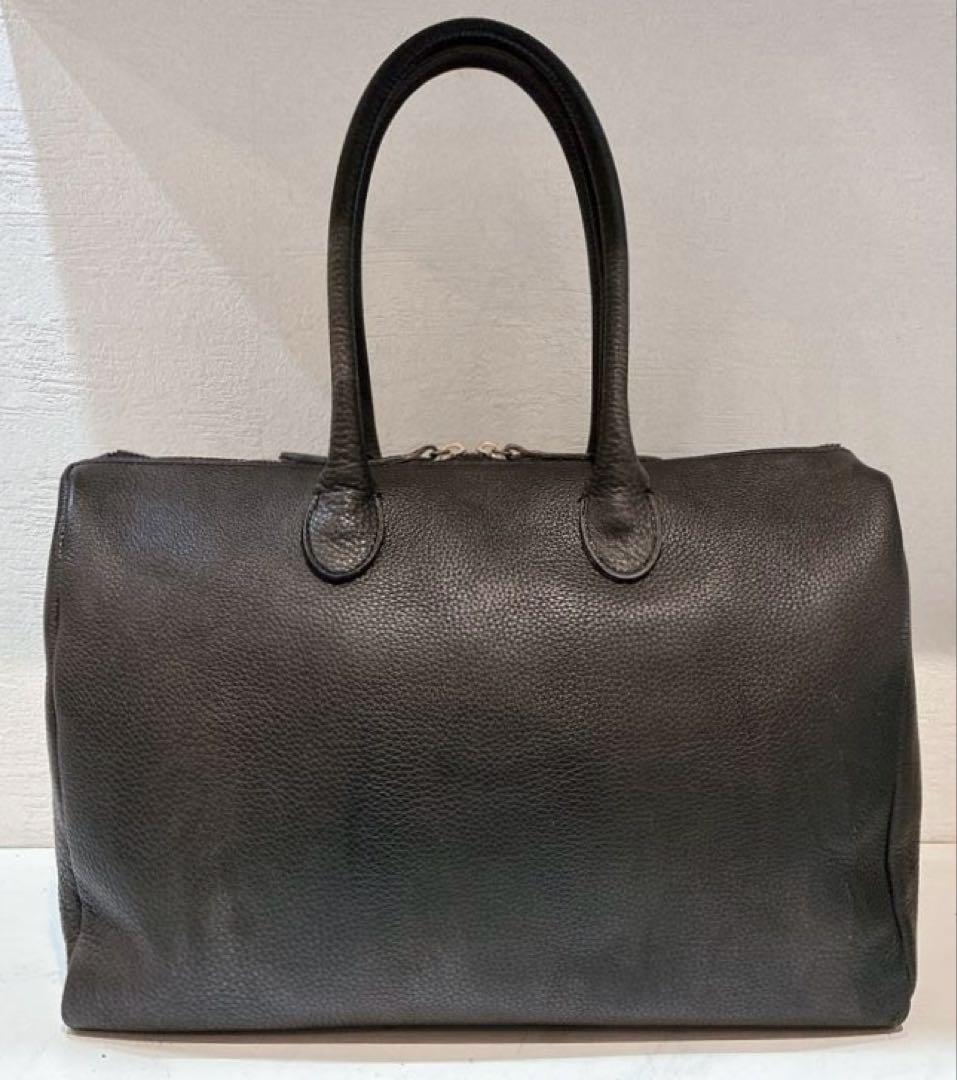 【美品】TIDEWAY DENZEL ボストン 黒　レザー