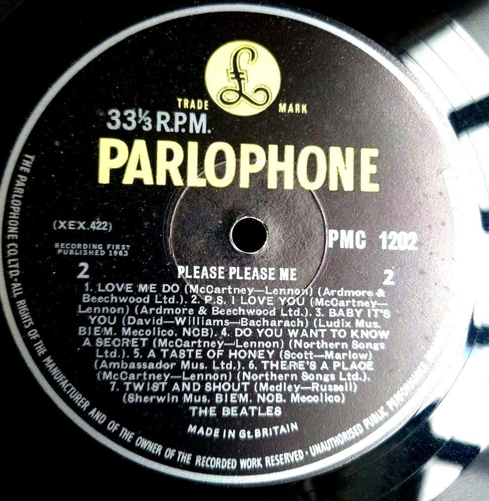 極上盤The Beatles Please Please Me