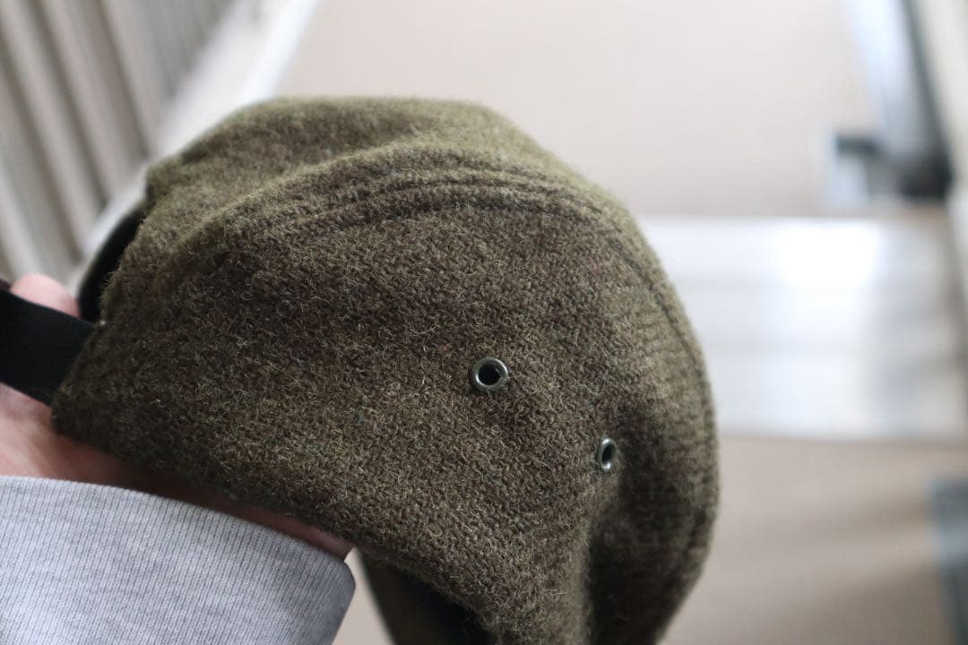 Supreme × Harris Tweed ボックスロゴ キャンプキャップ