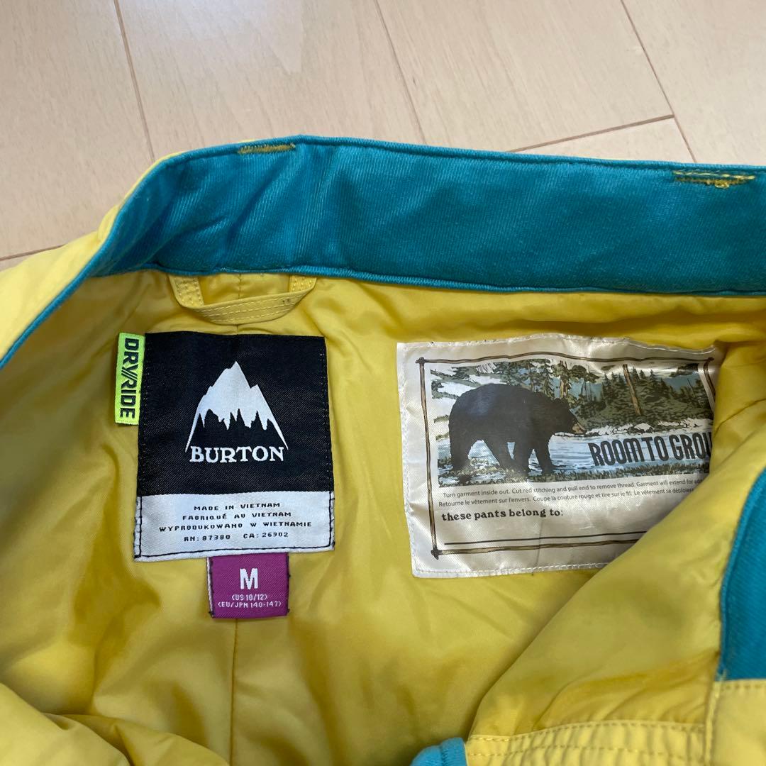 BURTON スキーウェア 上下セット　Mサイズ　バートン