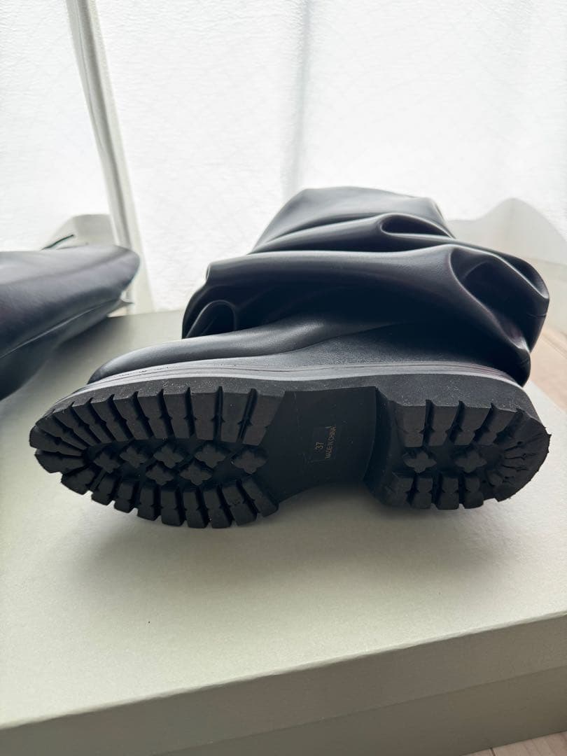 靴 poolde Melted Wedge Boots 37