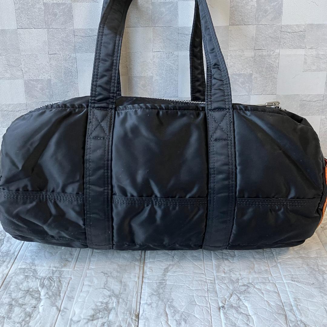 美品◎PORTER ポーター タンカー ミニボストンバッグ L ブラック