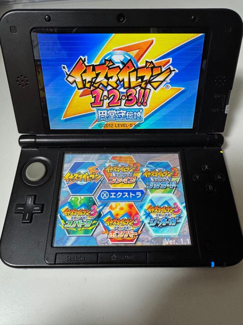 3DS イナズマイレブン 1・2・3‼︎ 円堂守伝説 【動作確認済】