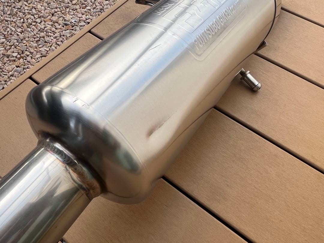 【送料込】SG5 SG9 フジツボ　スーパーR マフラー