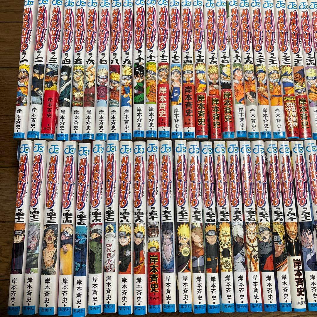 NARUTO -ナルト- 全72巻セット　外伝付き