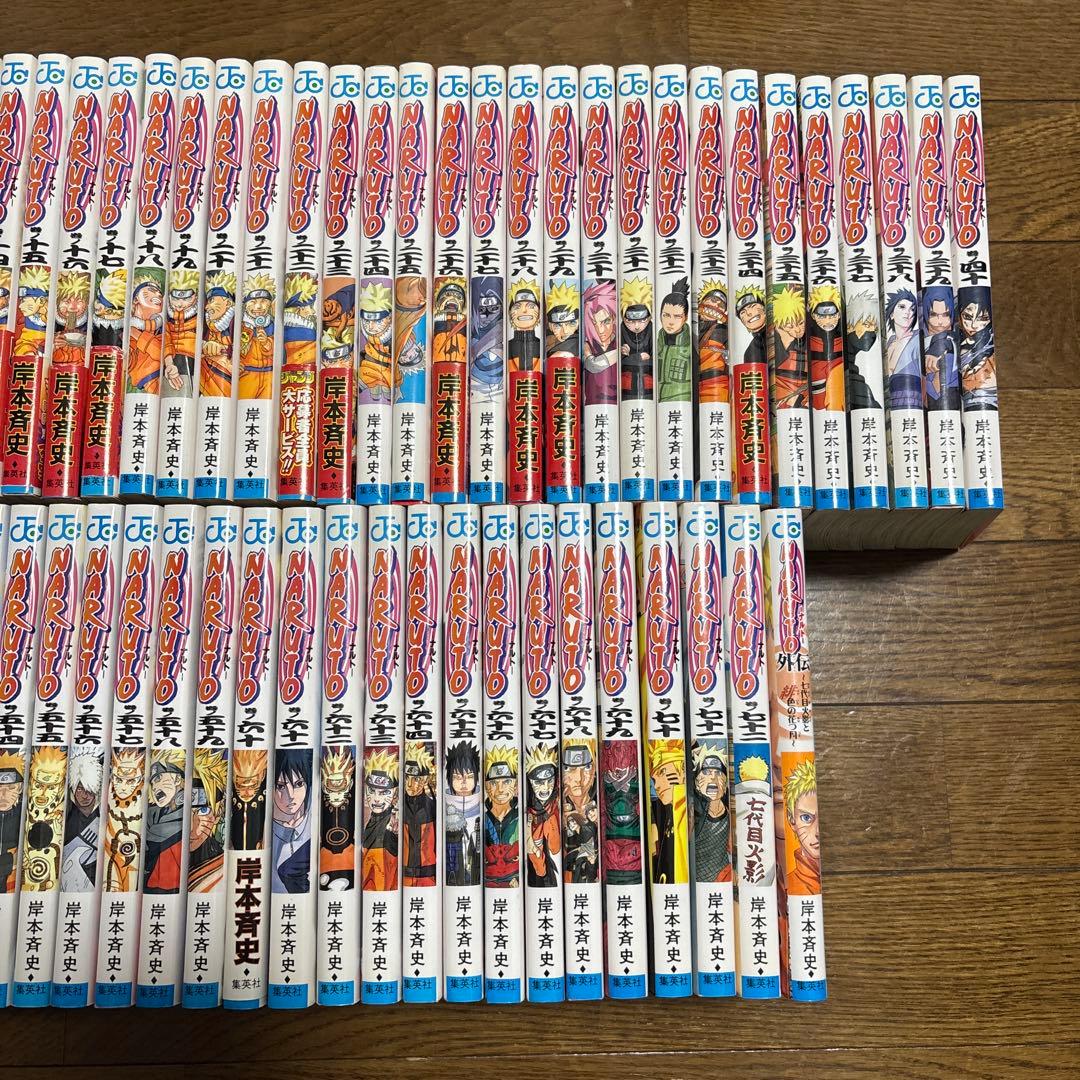 NARUTO -ナルト- 全72巻セット　外伝付き