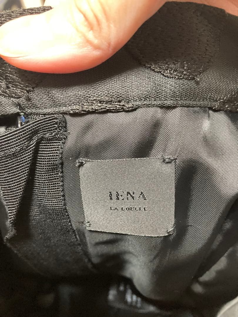 美品✨IENA LA BOUCLE チュールドット刺繍タックスカート