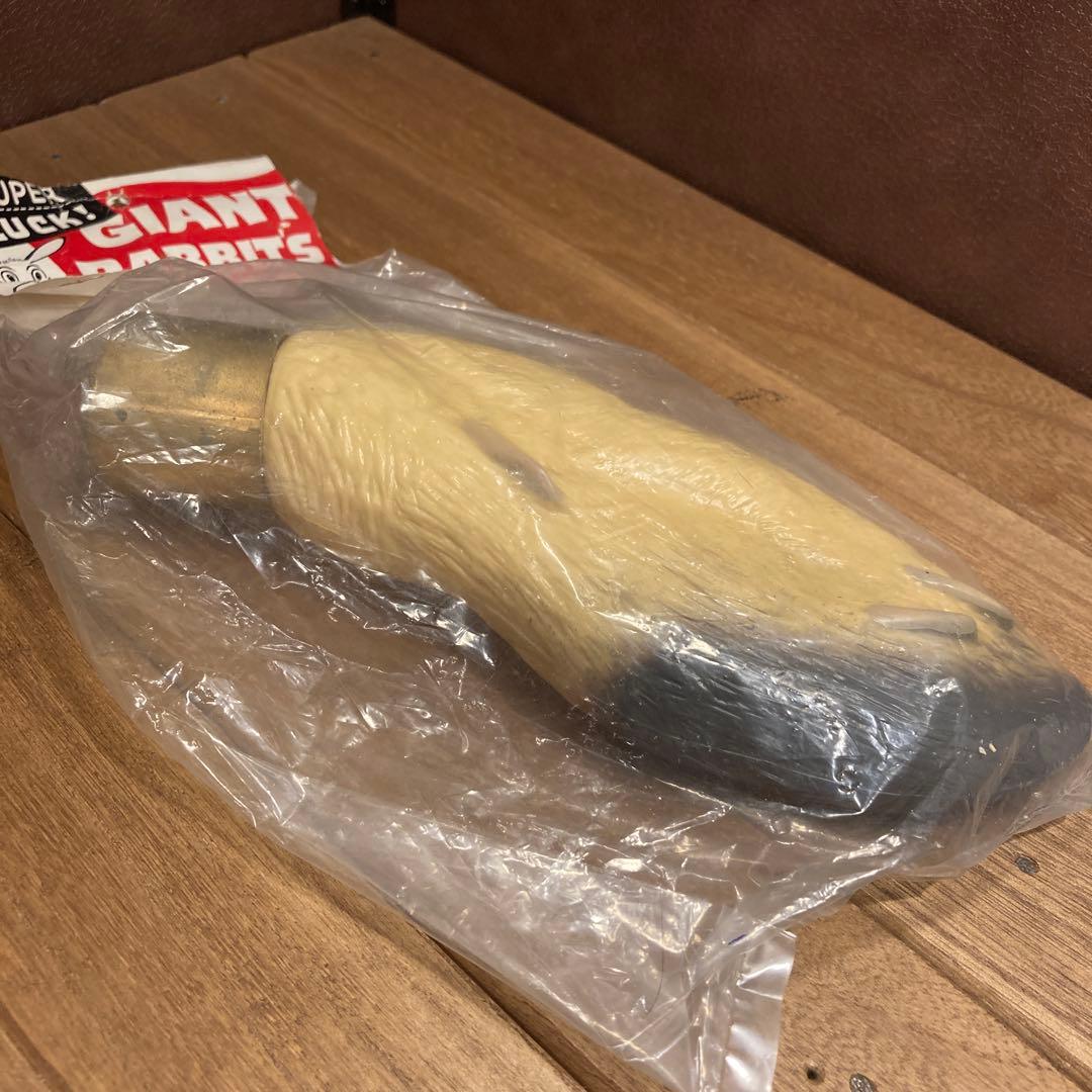 USA製 ビンテージジャイアントラビットフットキーチェーン ラッキーチャーム4