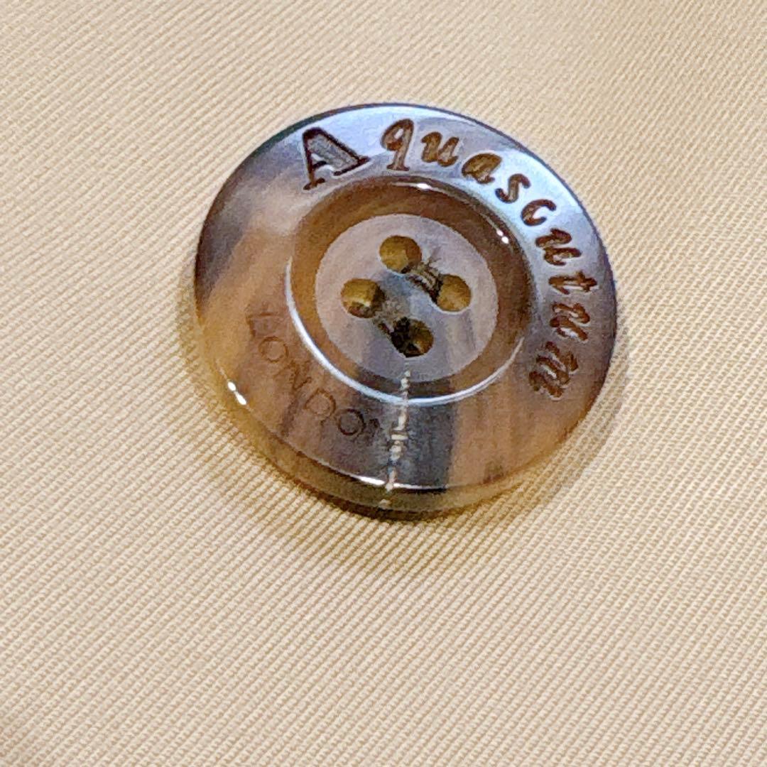 新品同様✨　アクアスキュータム　トレンチコート　ベージュ　ライナー　10