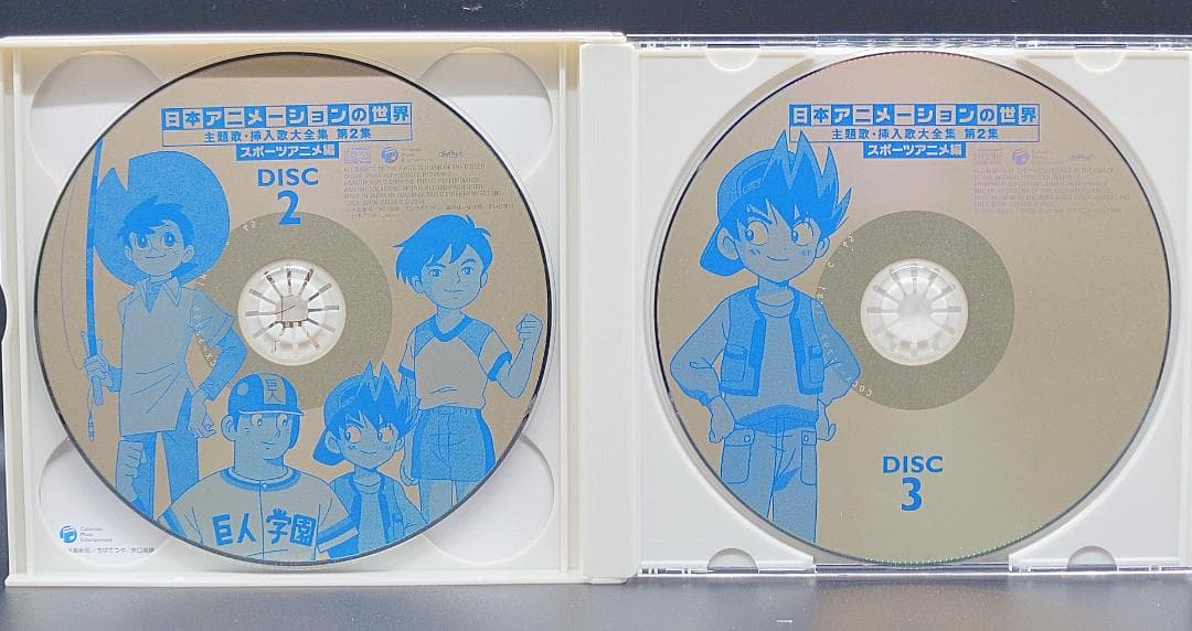 【レアCD】日本アニメーションの世界 主題歌・挿入歌大全集第２集スポーツアニメ編