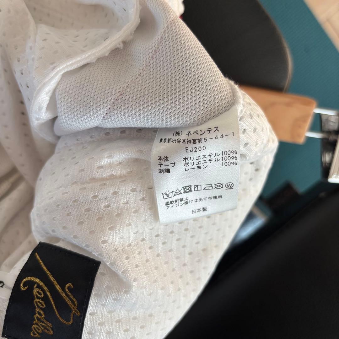 needles 19ss H.D ヒザデル　トラックパンツ　ホワイト　野田洋次郎