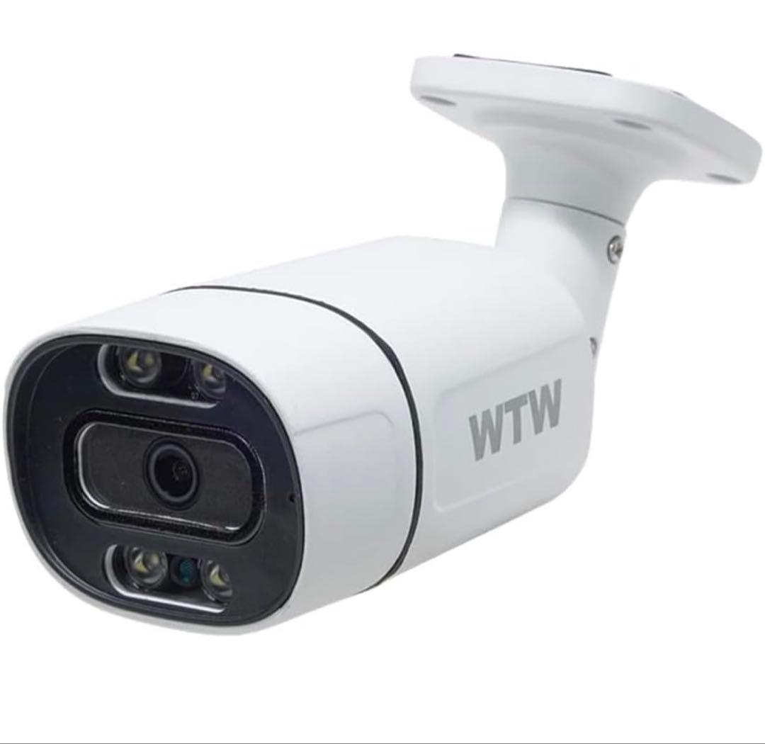 新品　官公庁採用　防犯カメラ　カメラ2台+レコーダーセット　4TB