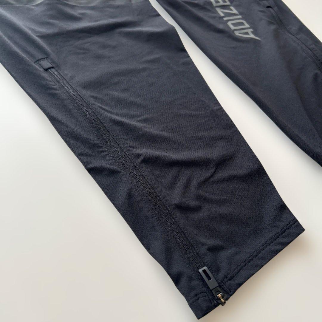 新品未使用　アディダス　メンズ黒ロングパンツ　ランニング　アディゼロ　 Lサイズ