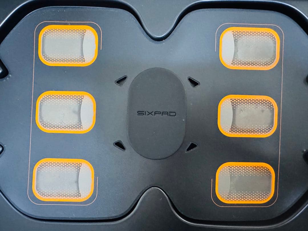 SIXPAD アブズベルト LL/3Lサイズ ブラック/オレンジ