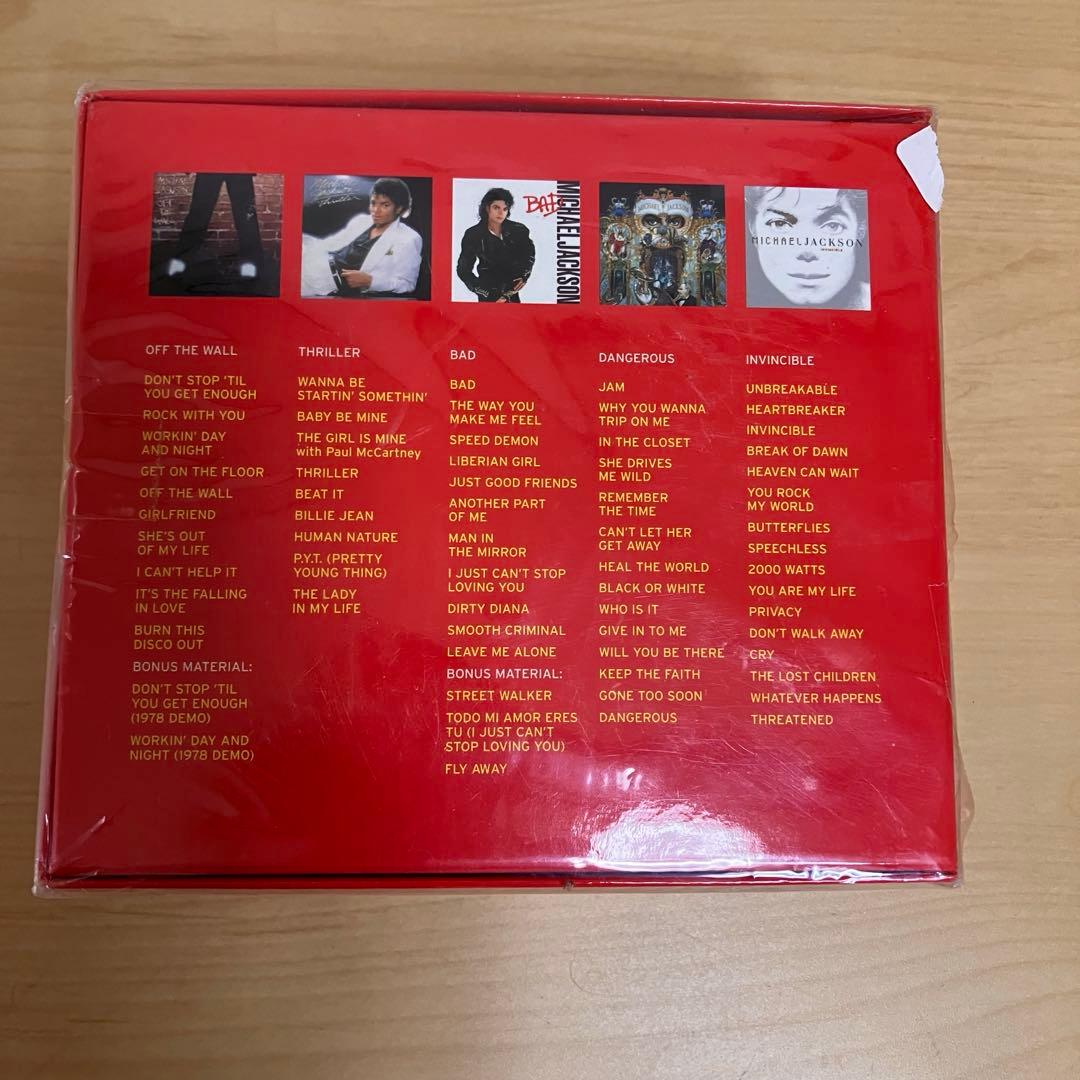 マイケル・ジャクソン ザ コレクション CD 5枚組 歌詞等完備