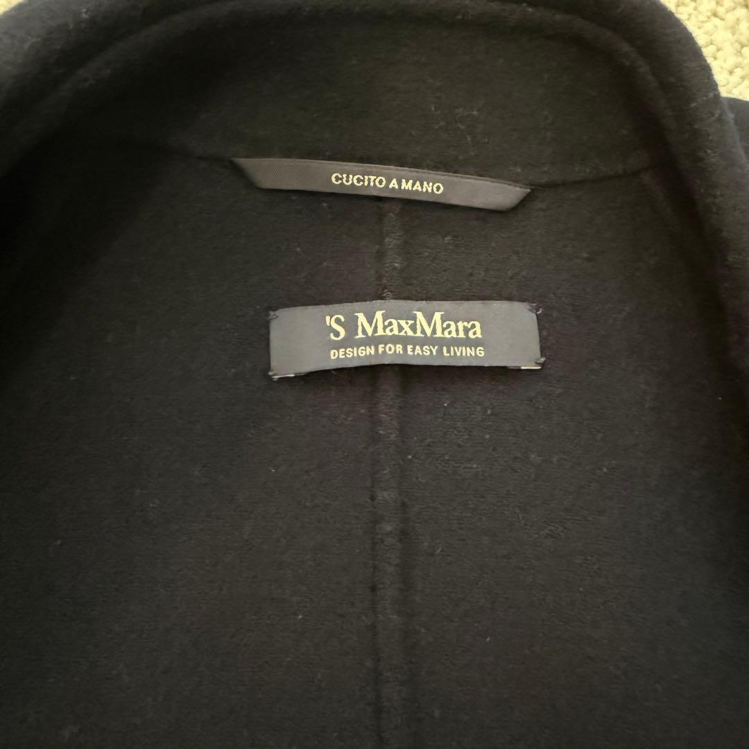 S MAX MARA｜ESTURIA クチートアマーノダブルフェイスコート 38