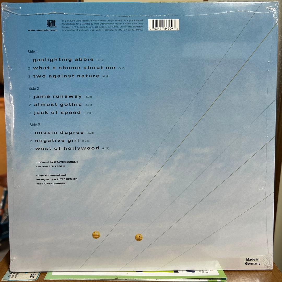 スティーリーダン／2LP 180g／steely dan／未開封・新品