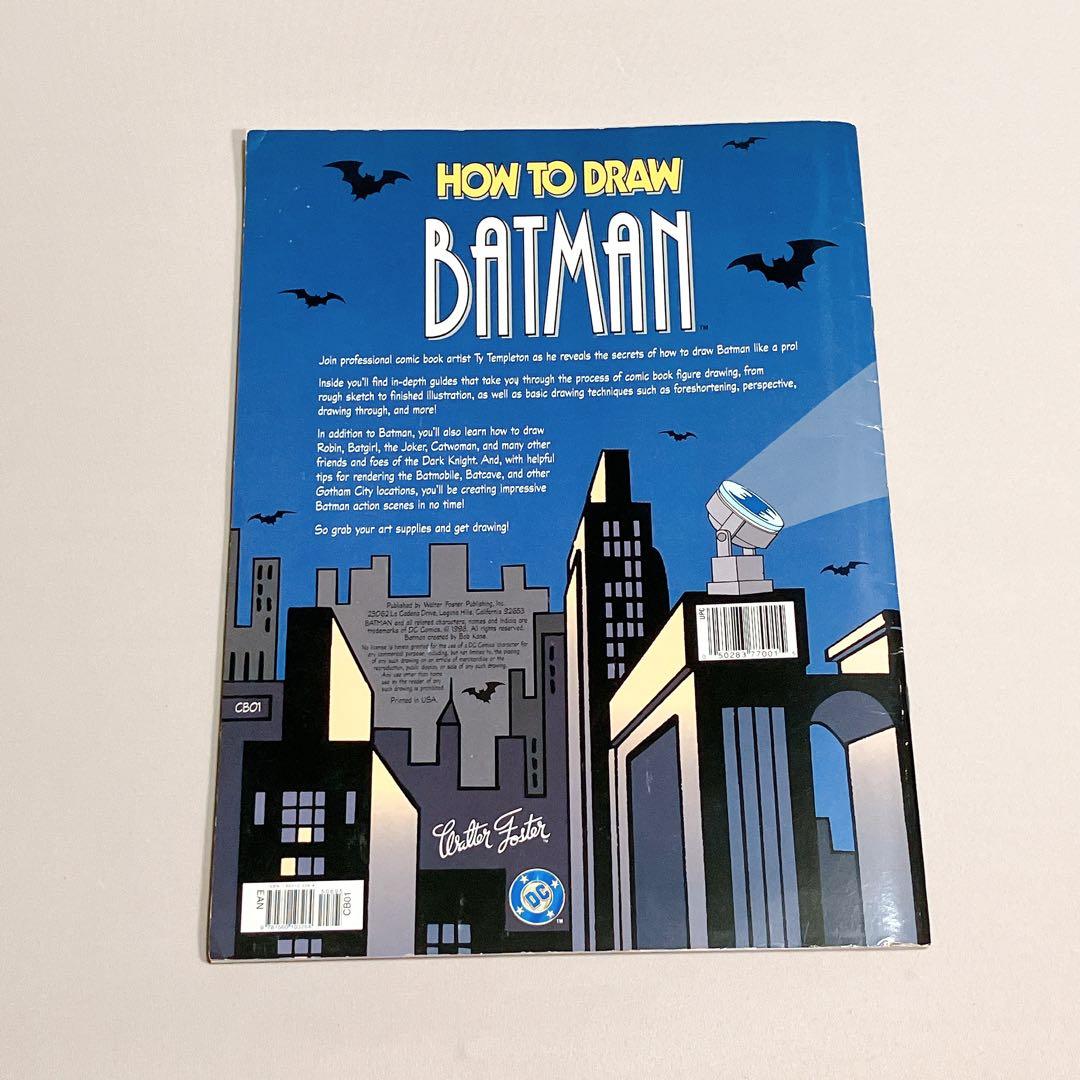 【希少　絶版】バットマンの描き方本 How To Draw Batman 洋書