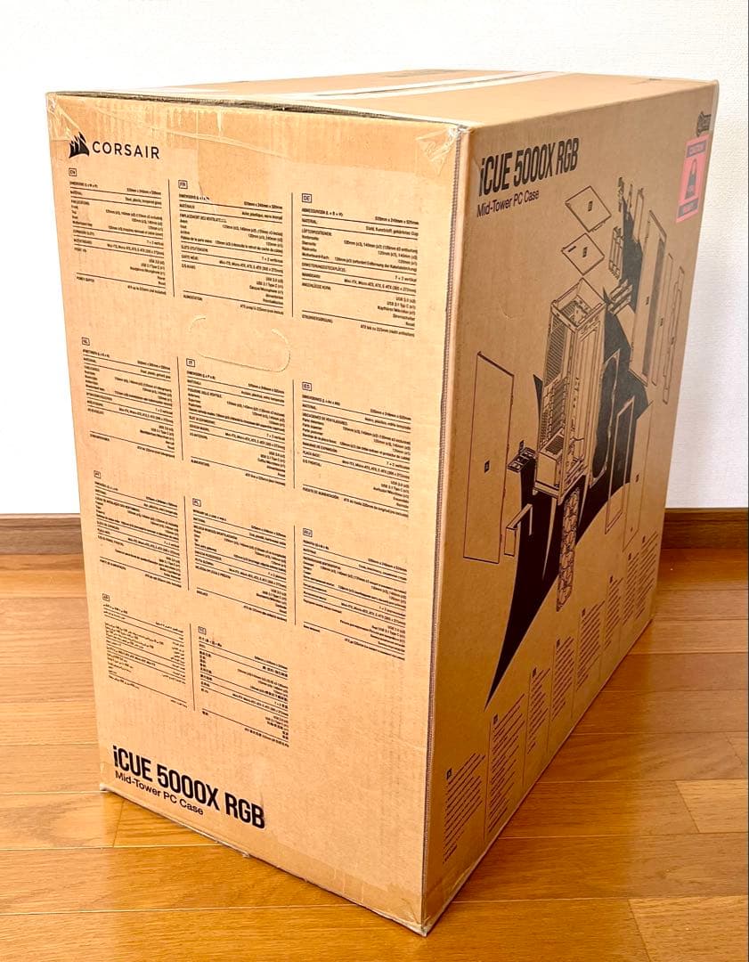 え*ん様 コルセア CORSAIR iCUE 5000X RGB ATXケース
