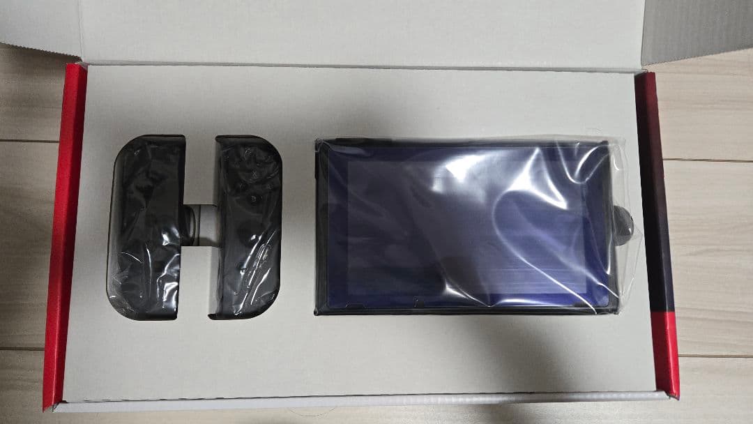 【完品】Nintendo Switch 本体 グレー　joy-con予備あり