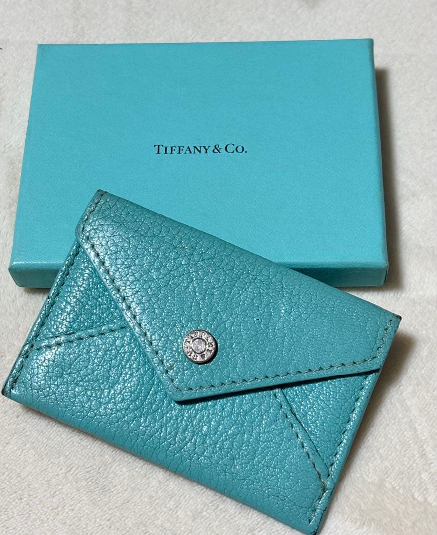 Tiffany & Co. 名刺入れ ティファニーブルー箱あり