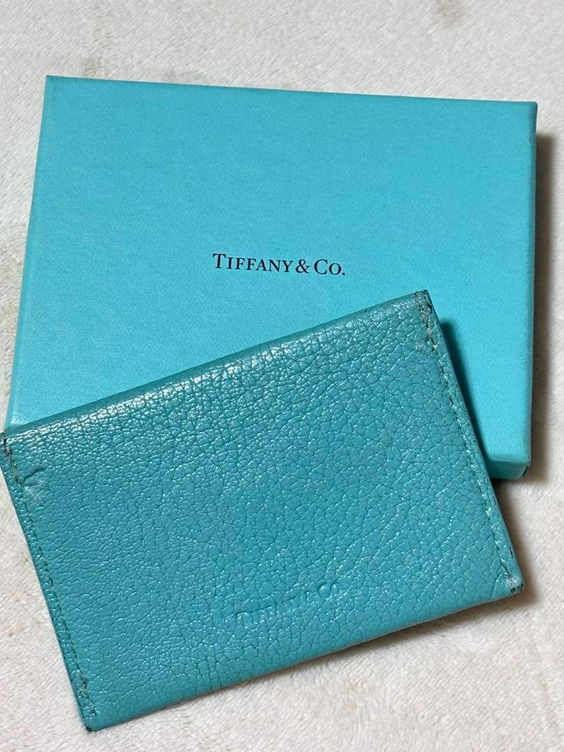 Tiffany & Co. 名刺入れ ティファニーブルー箱あり