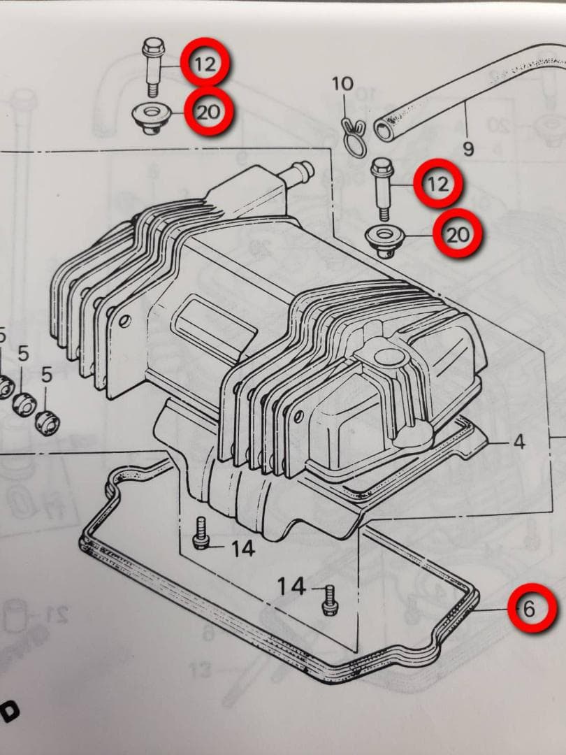 CB250T CB250N CB400T CB400N ヘッドガスケットセット