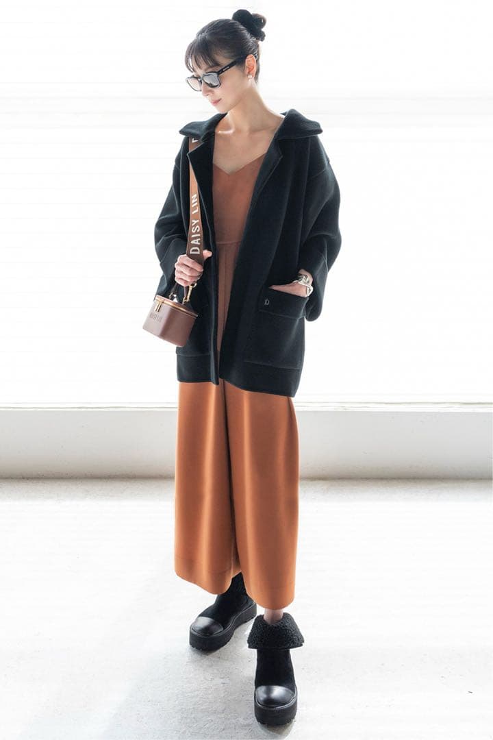 美品✨'24年 デイジーリンフォクシー 9万 ミディカーディガン ニットコート