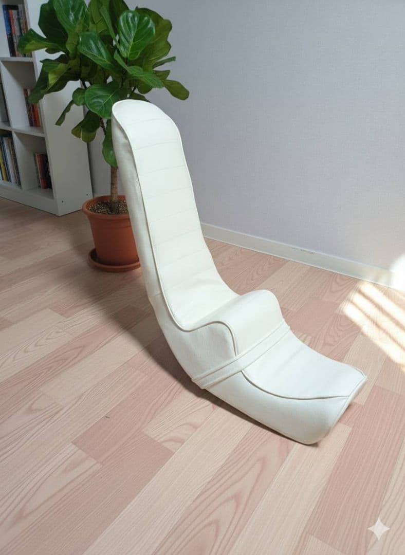 エイプ自作三段シート☆白レザー45cm