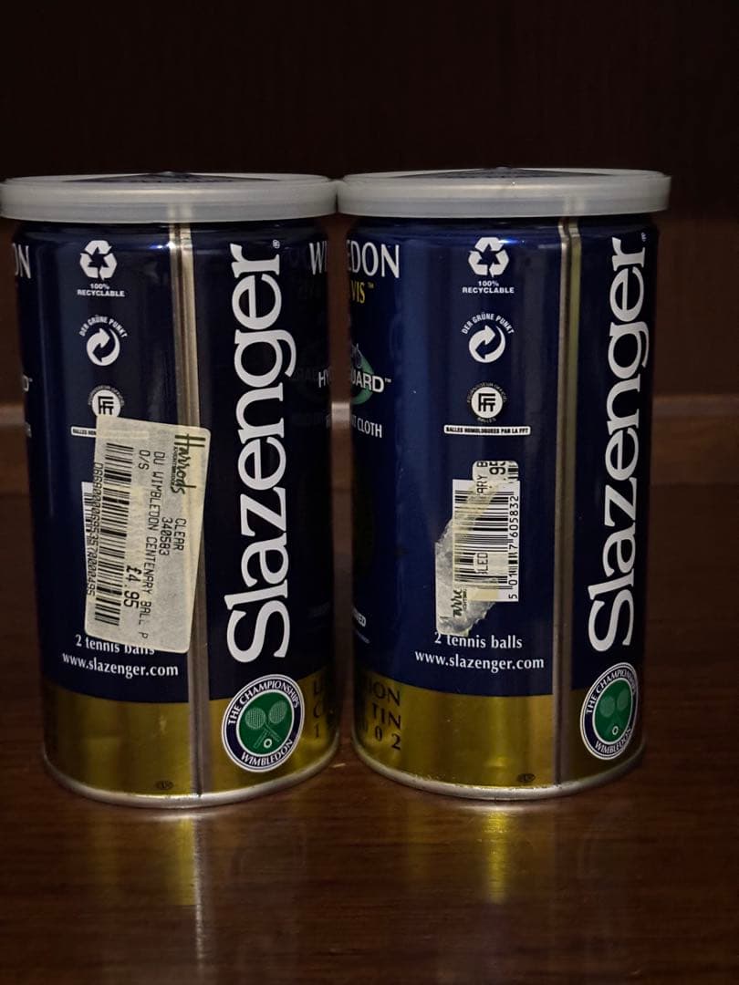 Wimbledon Slazenger テニスボール 2個入り 限定版