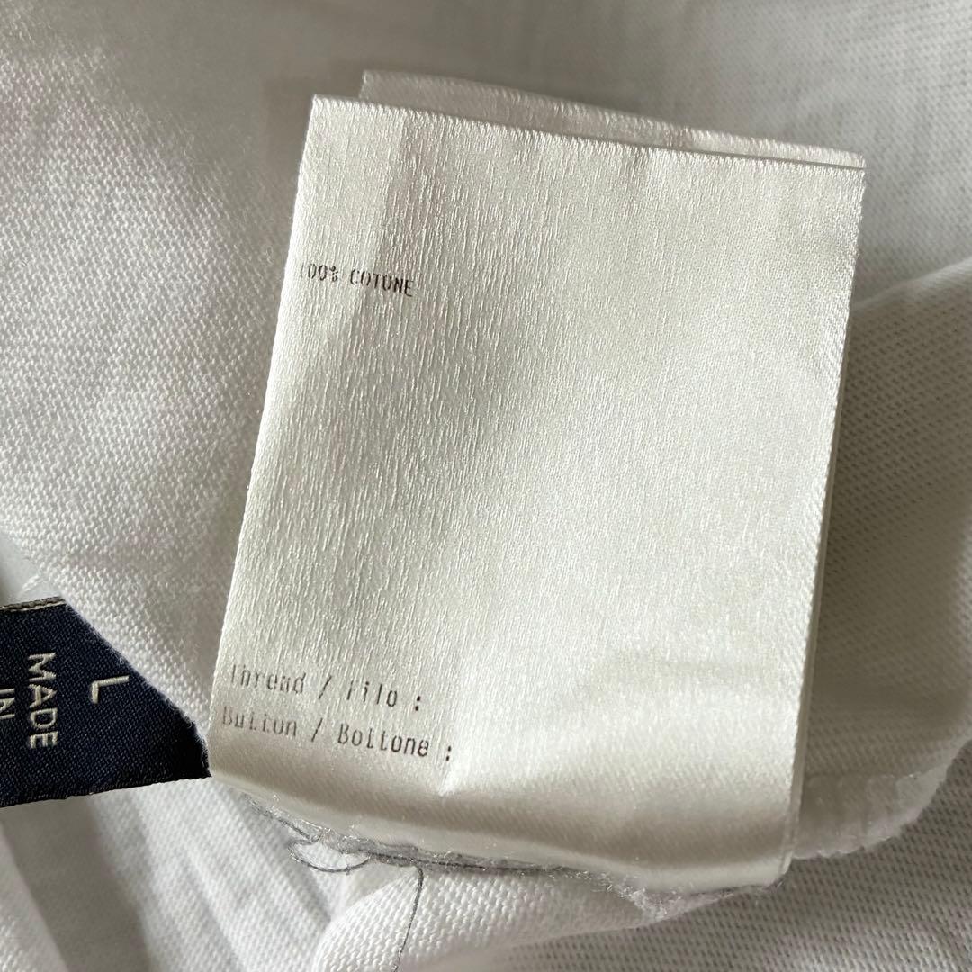 LARDINI フラワープリントTシャツ EPLT03 白 イタリア製 L