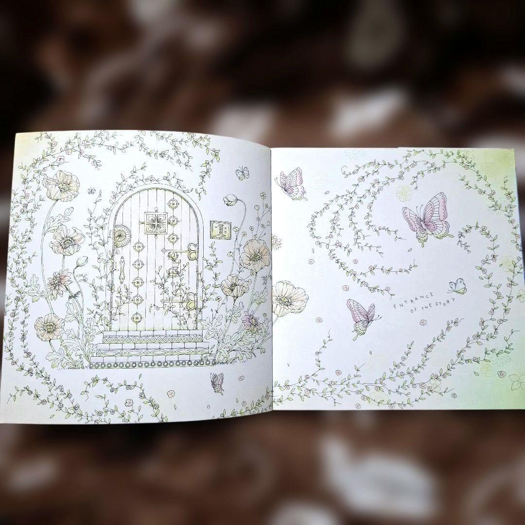 アリスの不思議かわいい物語 : おしゃれな塗り絵BOOK : The Colo…