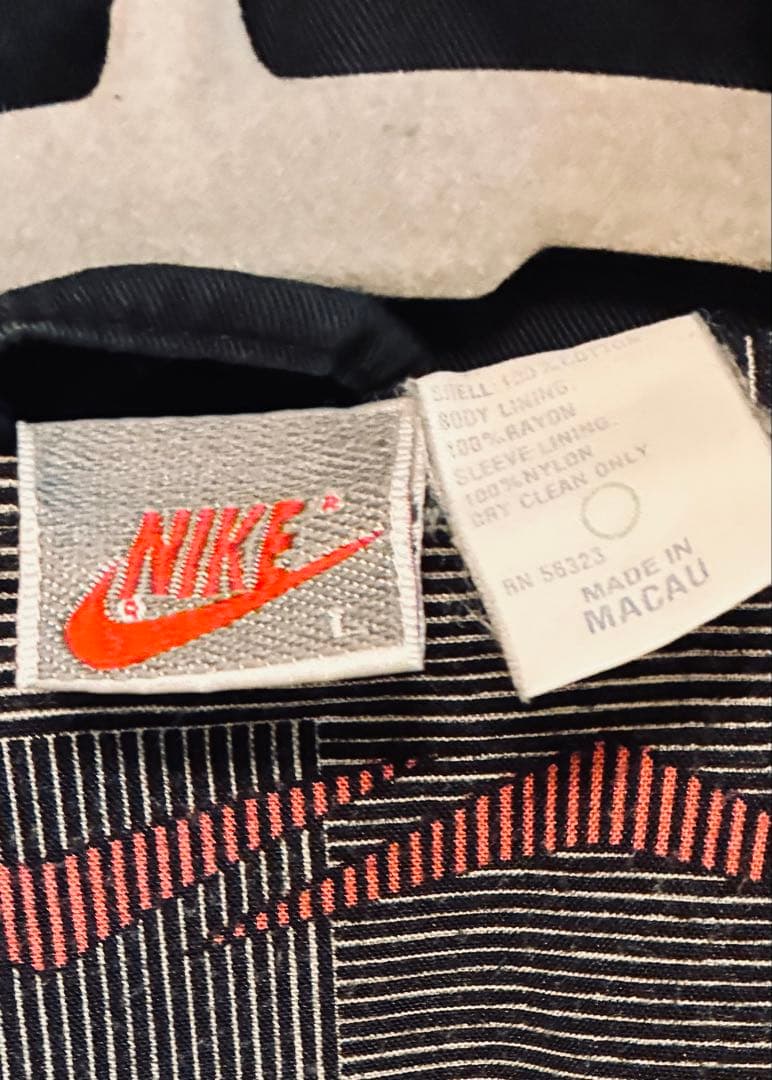 激レア90s vintage 銀タグNIKE swing top jkt