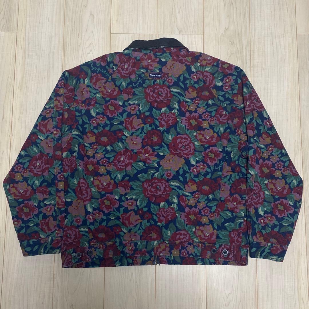 【美品】supreme Leather Collar Work Jacket L