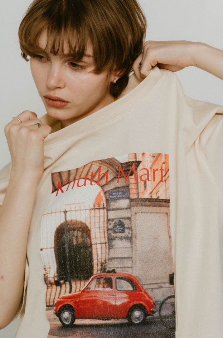 トップス Knuth Marf vintage print T shirt(unisex)