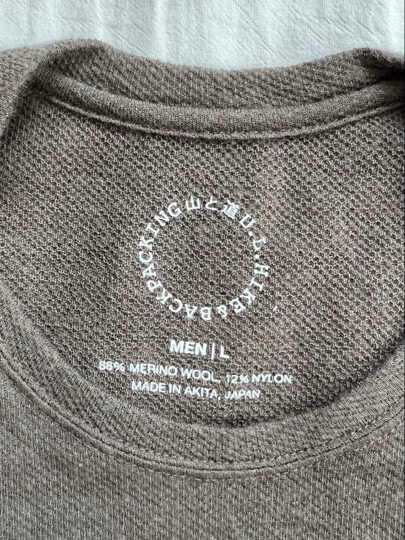 山と道　DF Mesh Merino Sleeveless