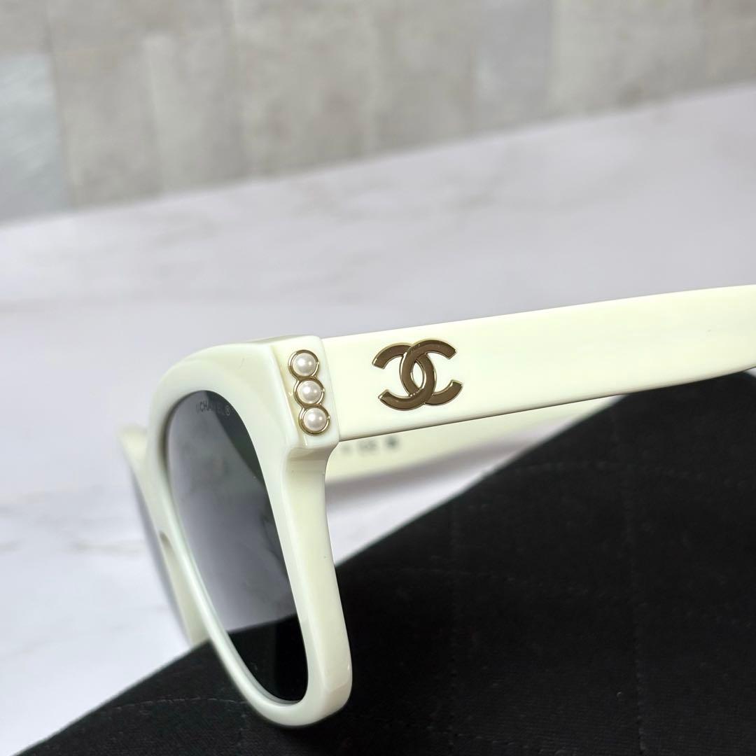 現行品　CHANEL シャネル　スクエア　シェイプ サングラス　ココマーク