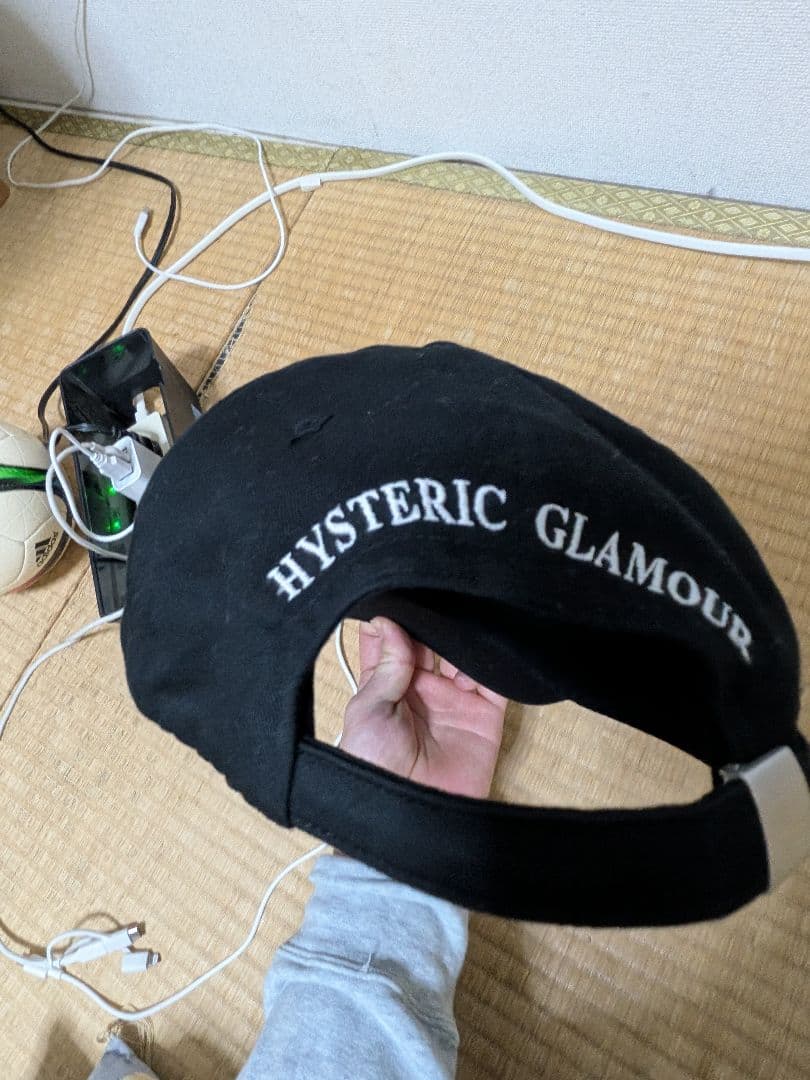 HYSTERIC GLAMOUR クマ刺繍キャップ